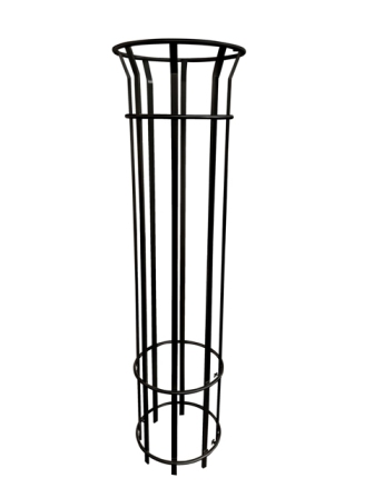 EM462-1800-Black Bennelong Tree Guard - 1800mm T with 8 Pales, Powdercoated.jpg